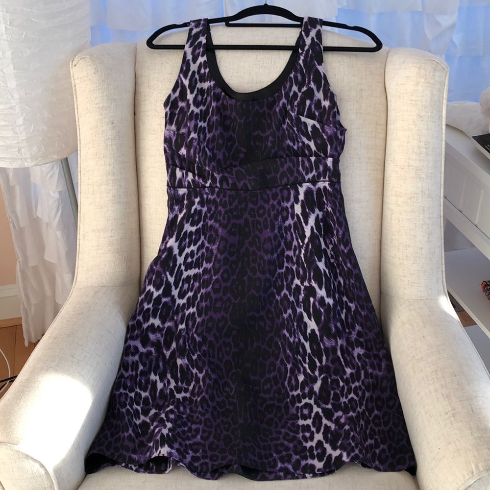 Purple Leopard Print Mini - Picture 2 of 7